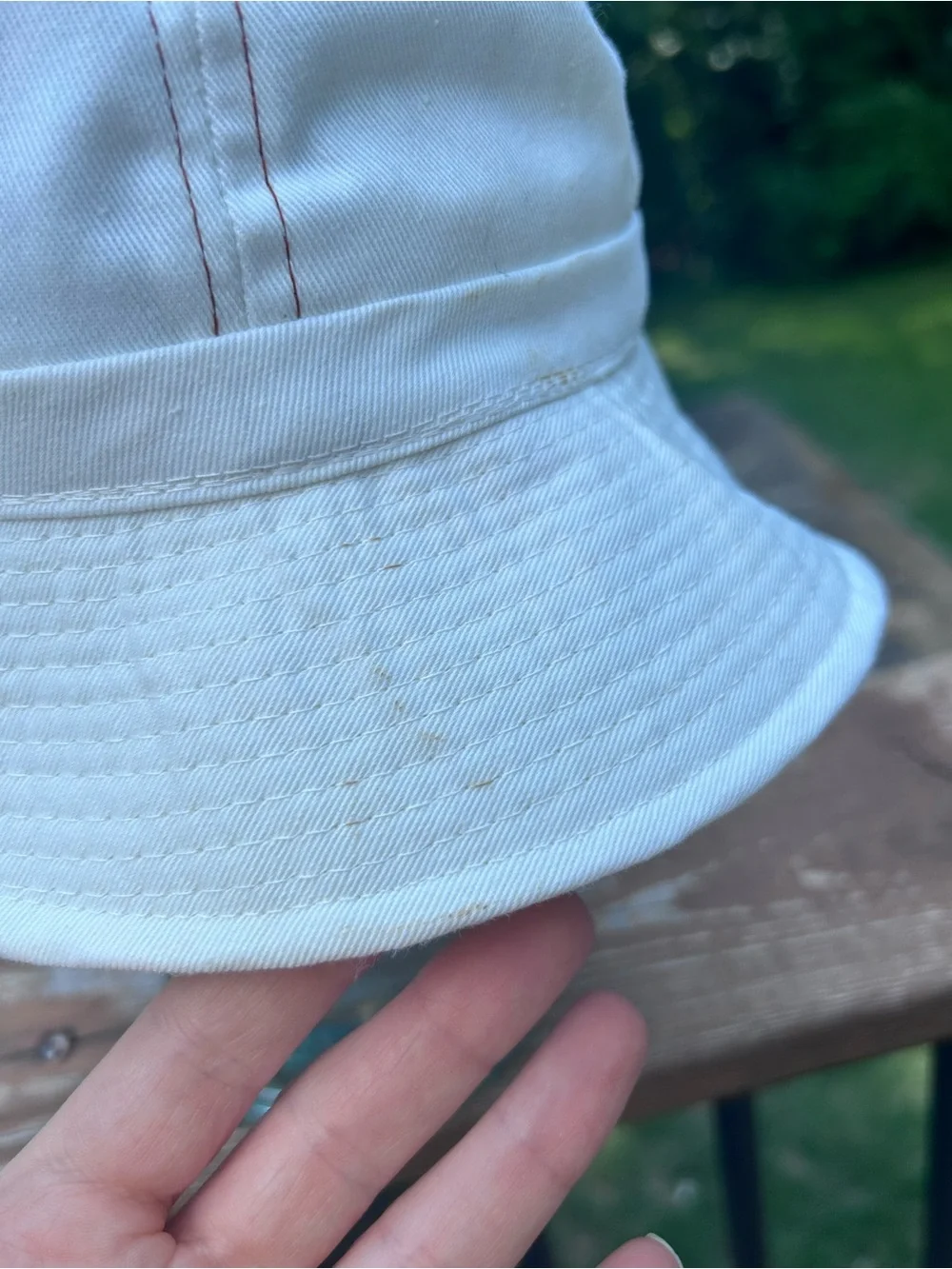 Vintage Enjoy TaB Coca-Cola White Bucket Hat Gold Star Headwear Small 80s Promo